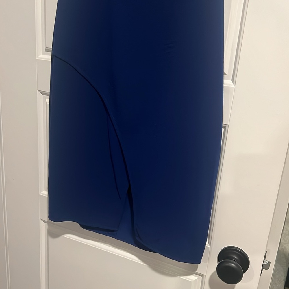 Navy cut out dress - Picture 3 of 7